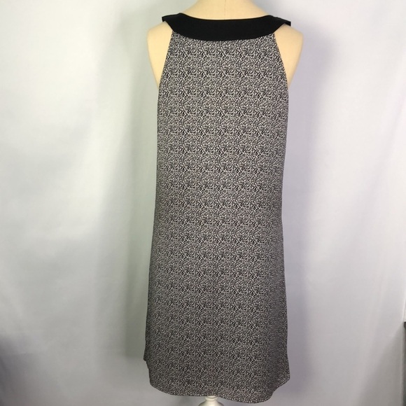 H&M Halter Black With White Dot Print Dress Size 6 - Picture 6 of 11
